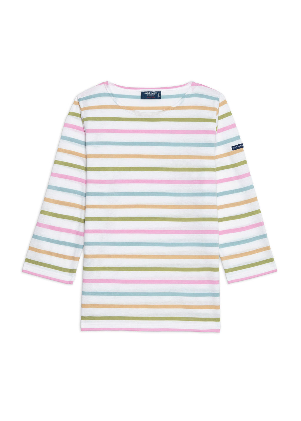 Saint James GALATHEE MULTICOLOR Breton Striped Top (ACCALMIE)