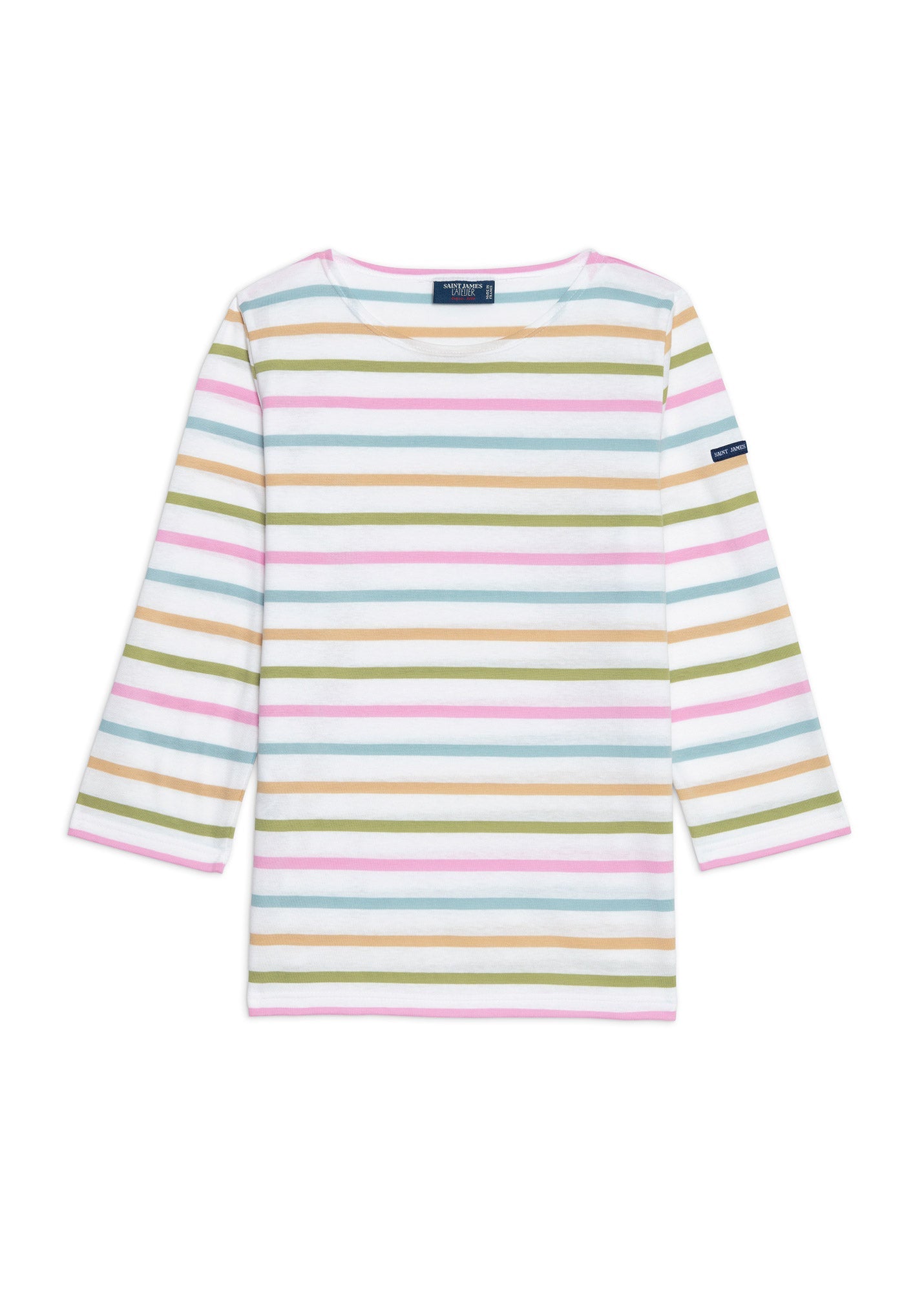 Saint James GALATHEE MULTICOLOR Breton Striped Top (ACCALMIE)