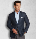 Patrick James Melange Bamboo Sport Coat, Blue