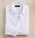 Patrick James Trim Fit Easy Care Dress Shirt, White
