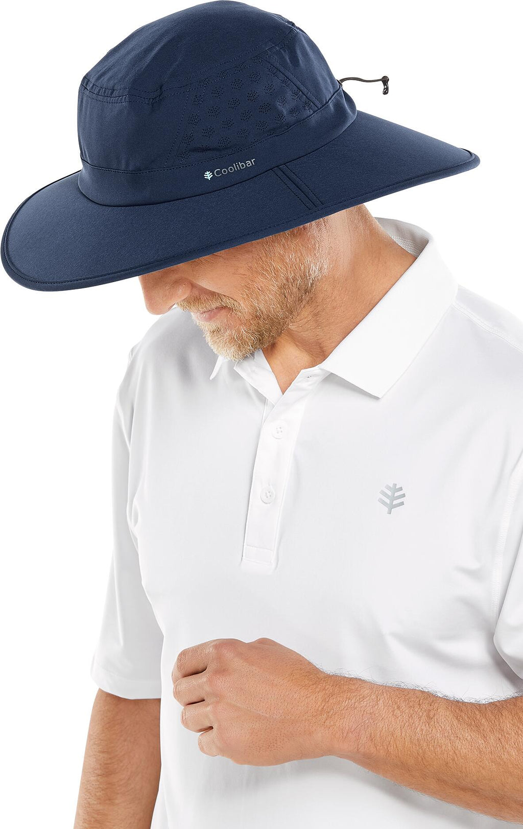 Fore | Performance Golf Hat with Wide Brim | Navy