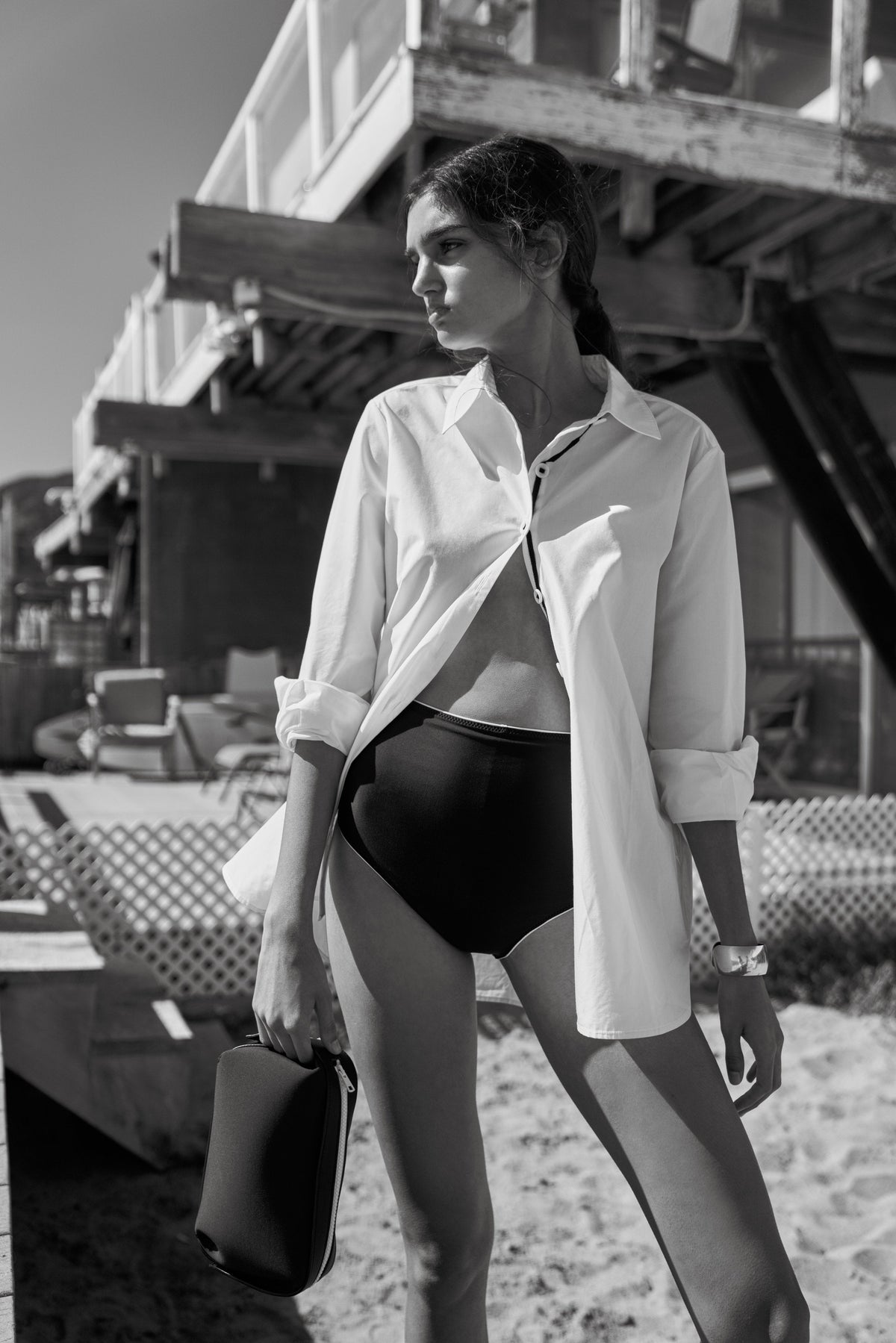 The Ansea Poplin Button Down Shirt