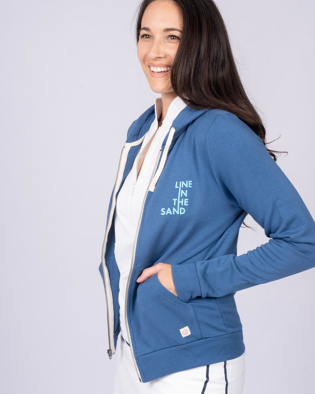 Line In The Sand Afternoon Zip Hoodie