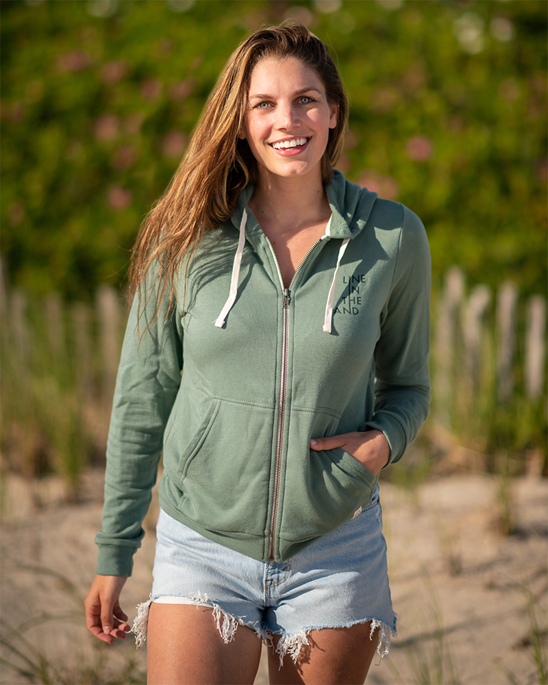 Line In The Sand Afternoon Zip Hoodie
