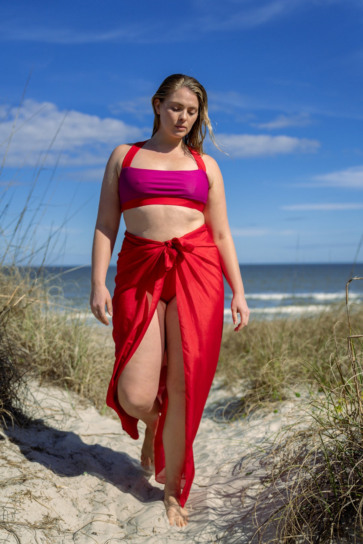 The Ansea Reversible Sporty Swim Top