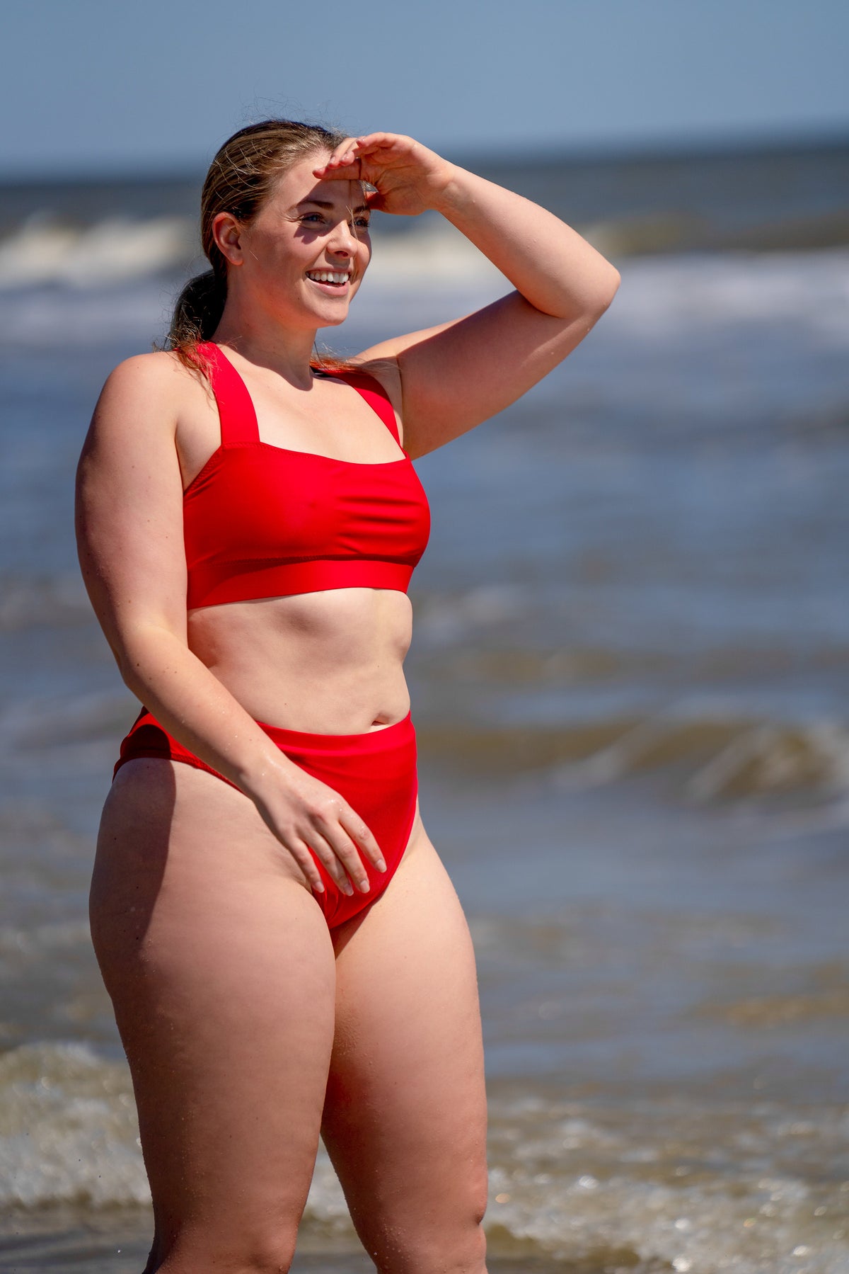 The Ansea Reversible Sporty Swim Top