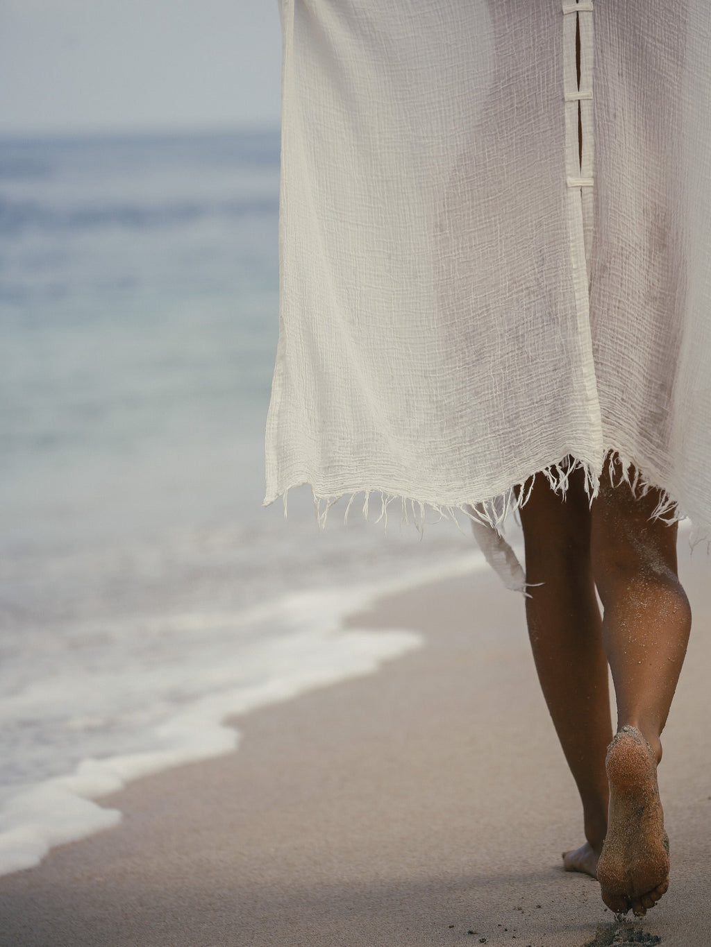 The Handloom Ava Kimono Natural