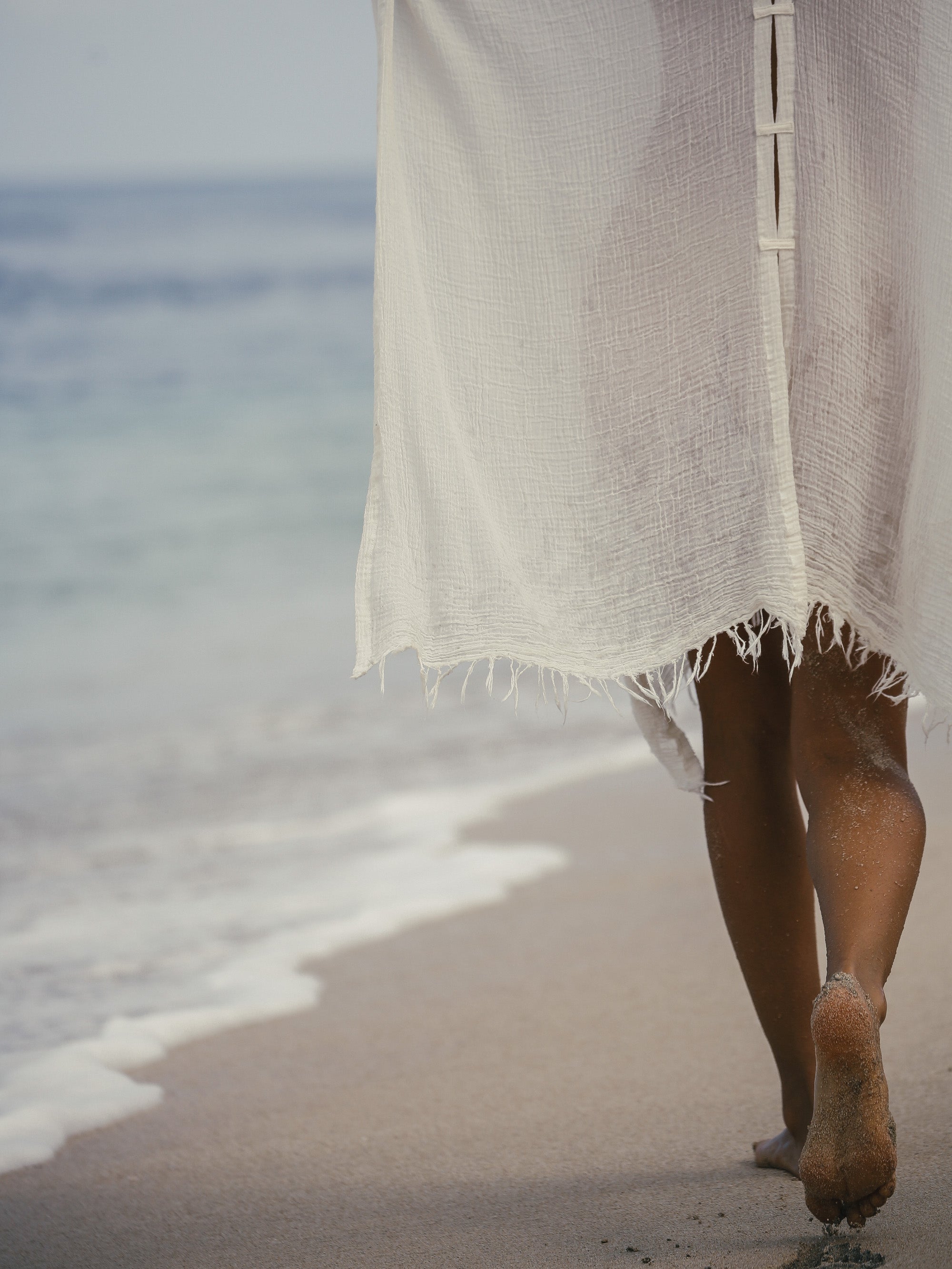 The Handloom Ava Kimono Natural