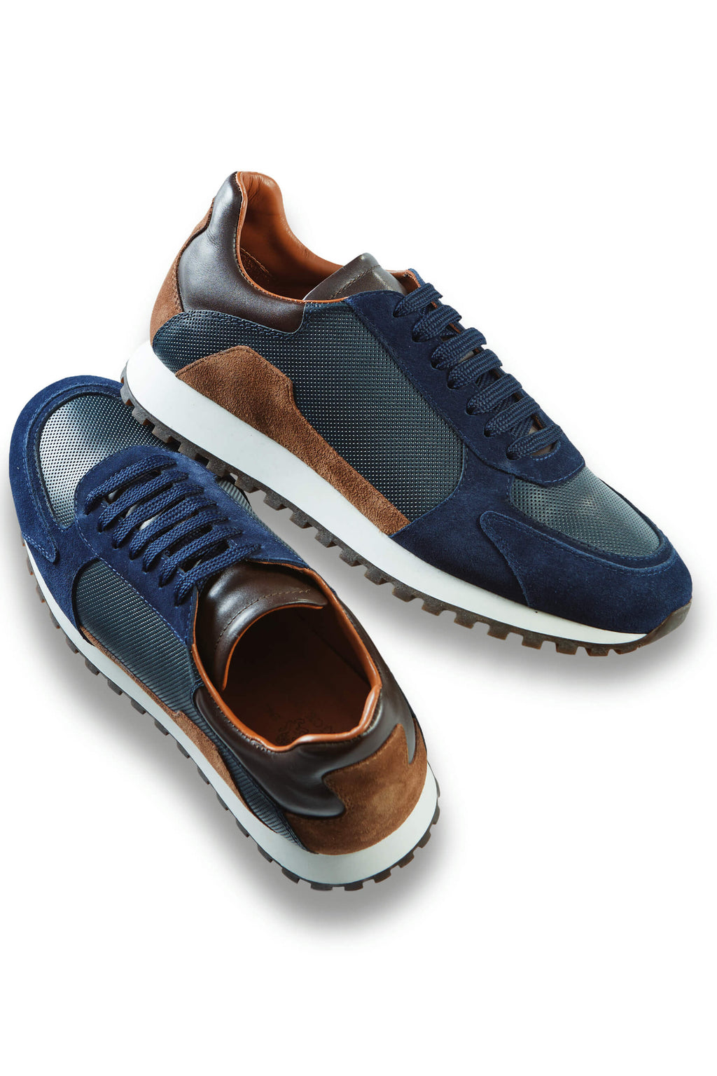 Patrick James Leather Suede Performance Sneaker