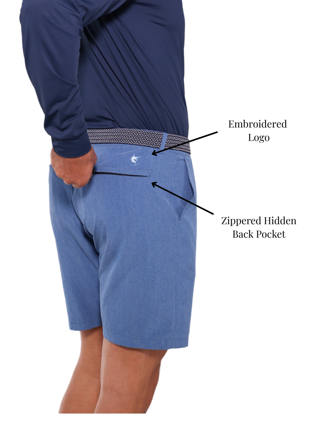 White Water Bayport Shorts, Navy