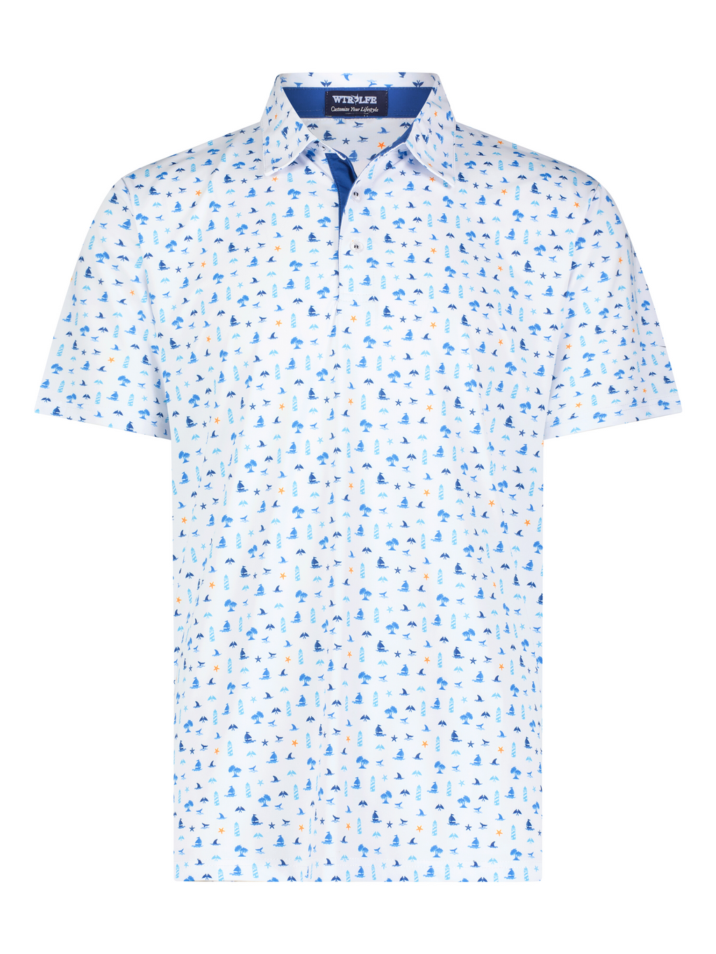 White Water Beachside Polo, White