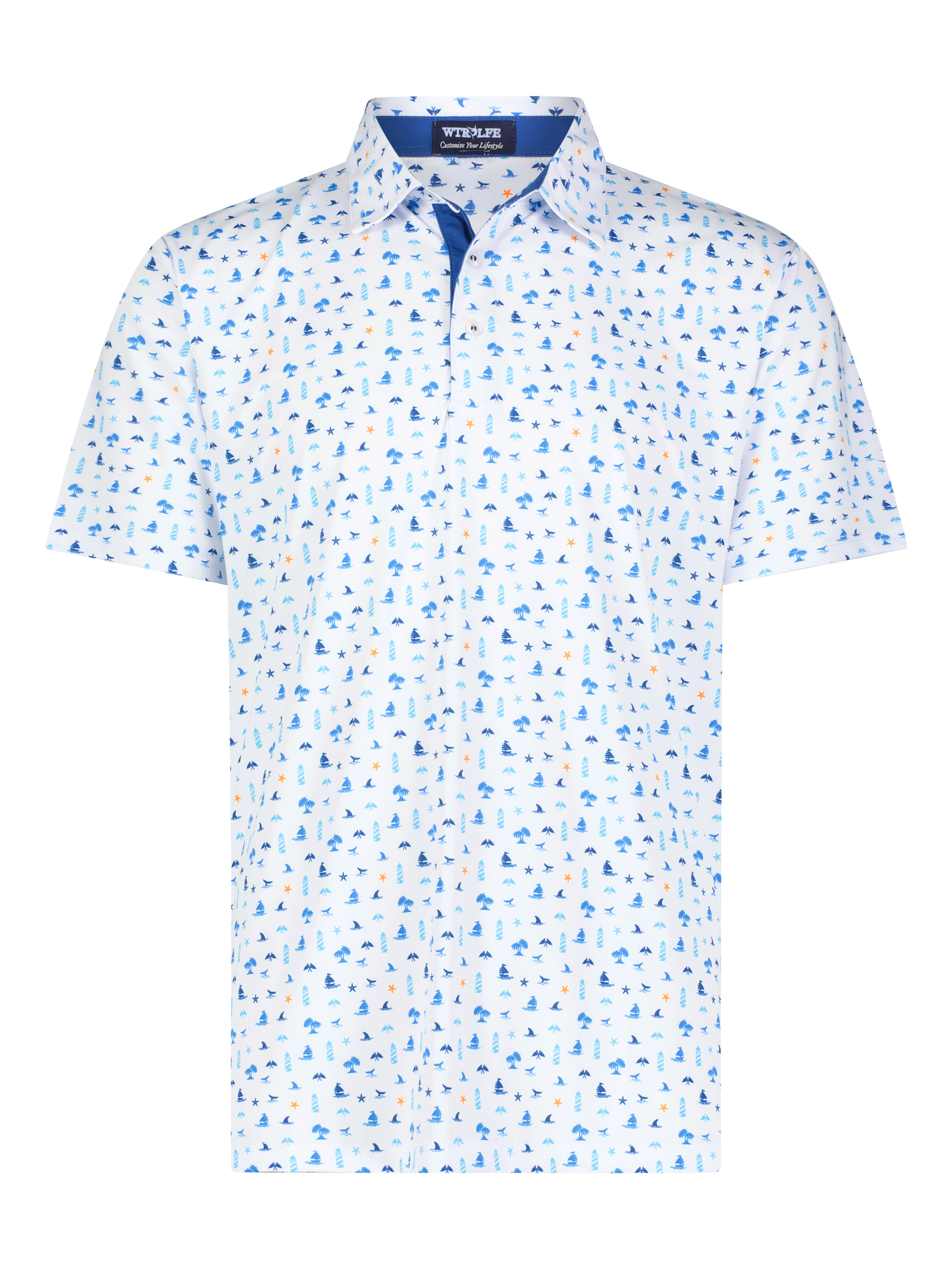 White Water Beachside Polo, White
