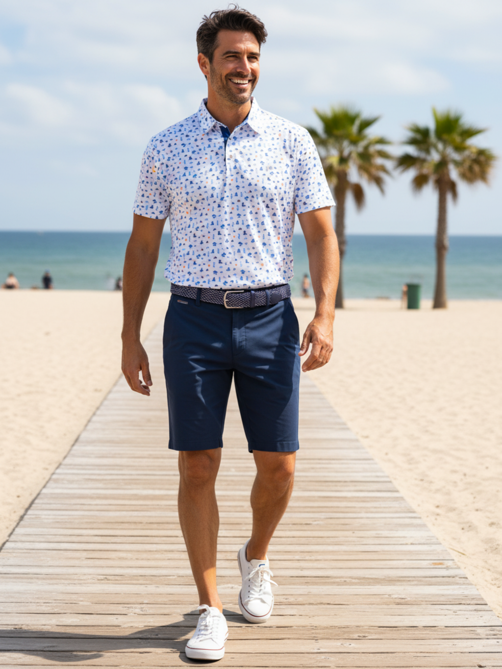 White Water Beachside Polo, White