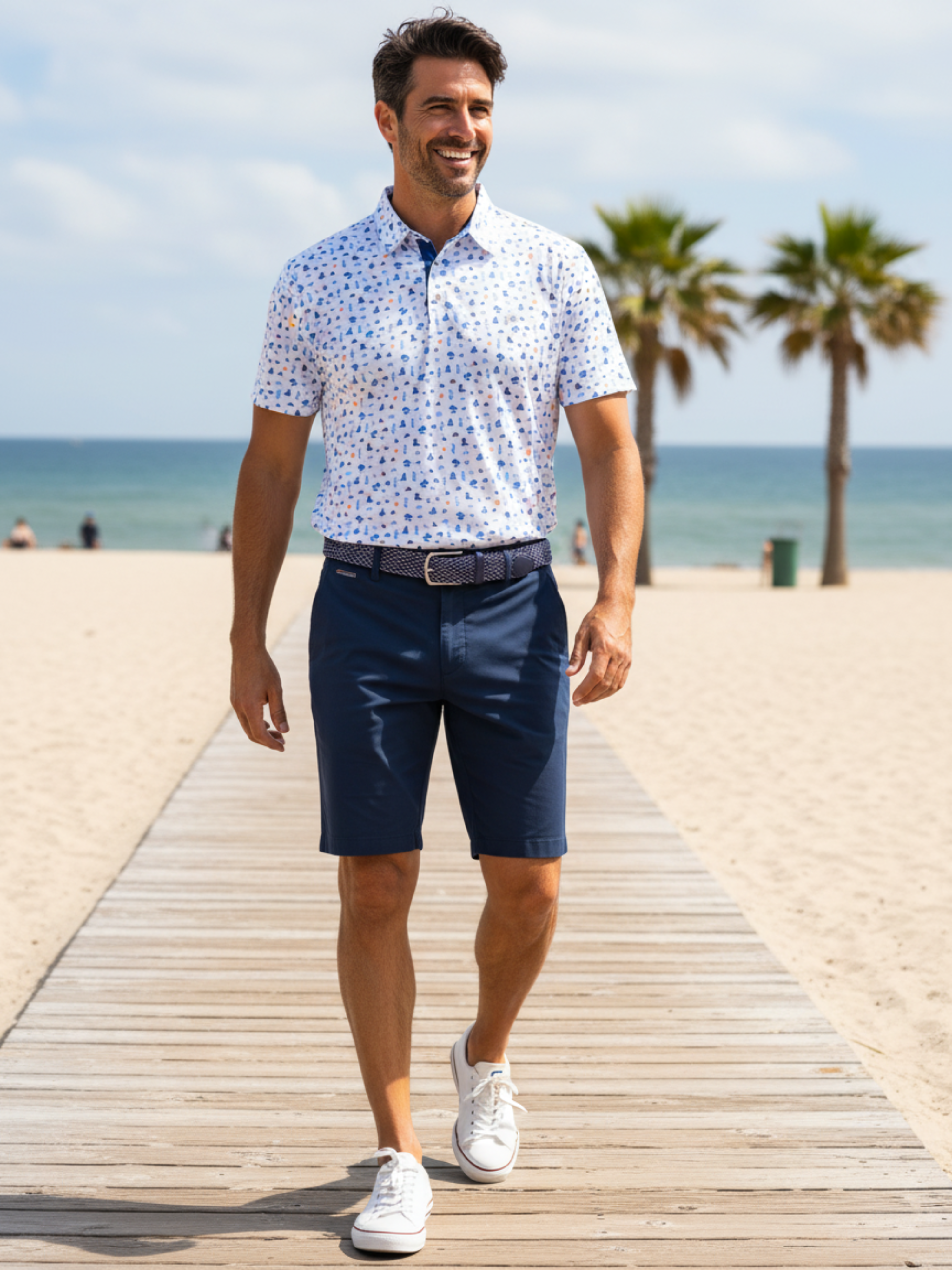 White Water Beachside Polo, White