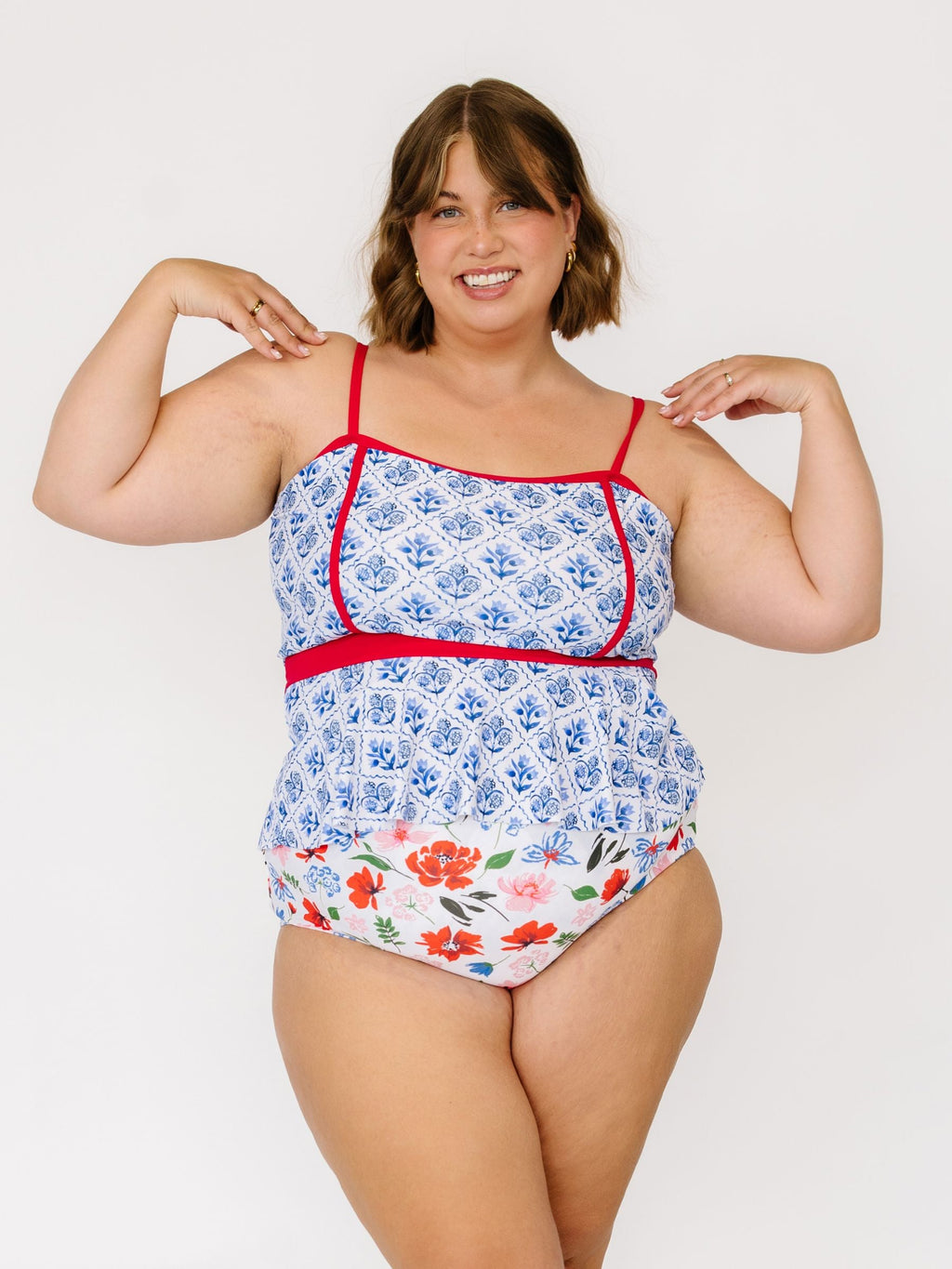 Betsy Peplum Top