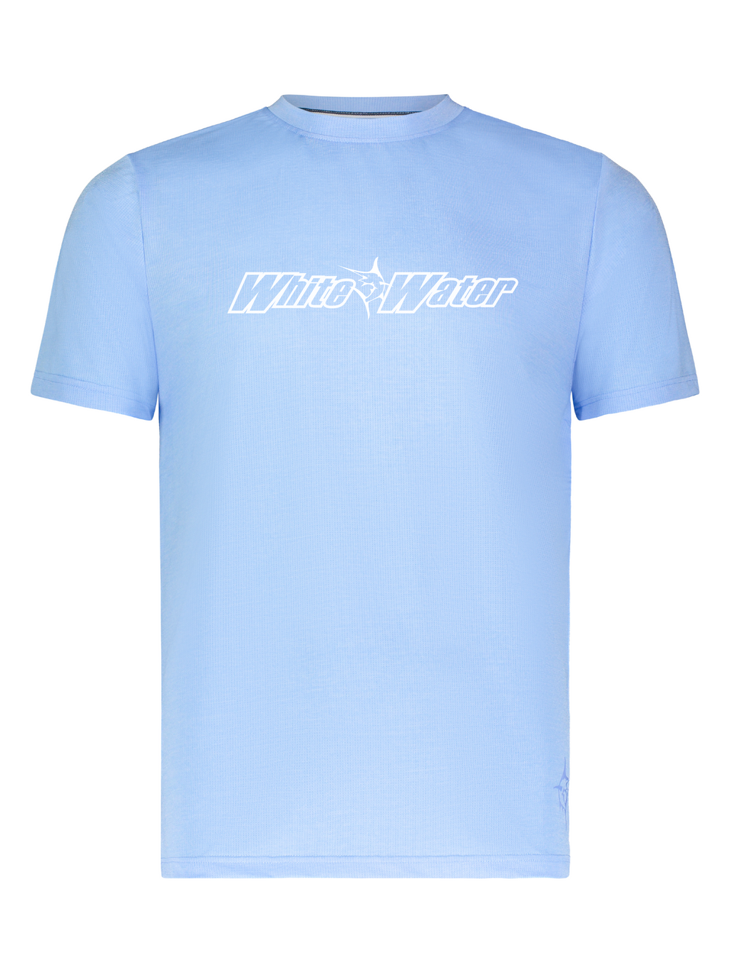 White Water Bimini Primary Performance Tee, Light Blue