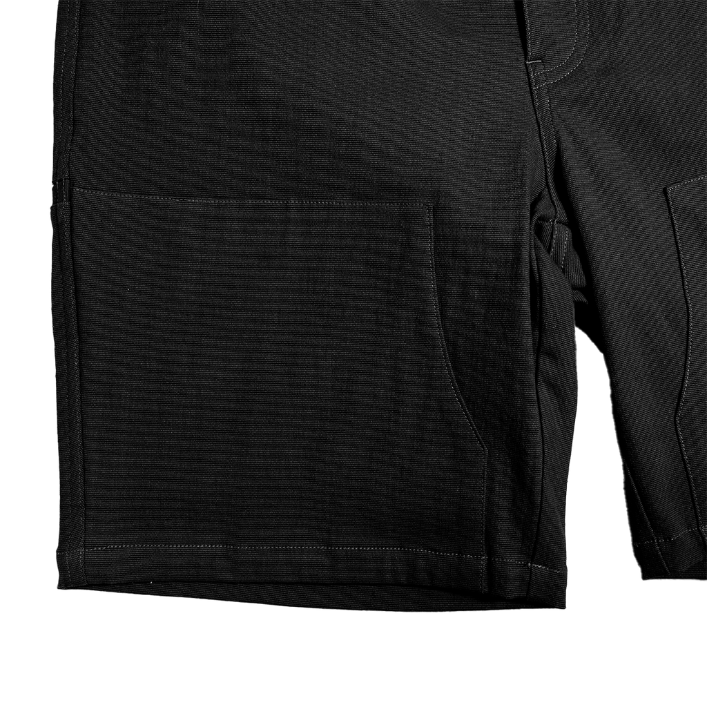 WorkHorse Stretch Canvas Short - Pure Black