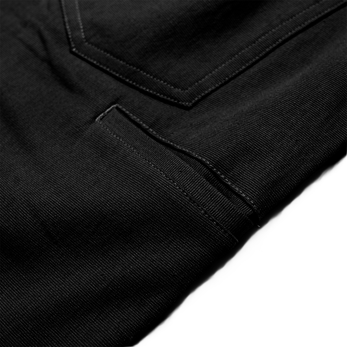 WorkHorse Stretch Canvas Short - Pure Black