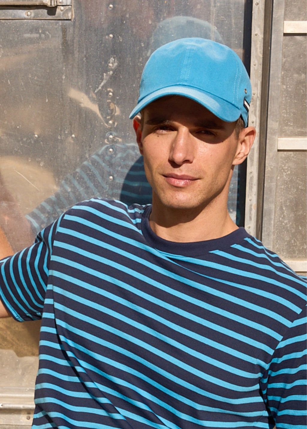 Saint James CASQUETTE Cotton Cap (CAPRI BLUE)