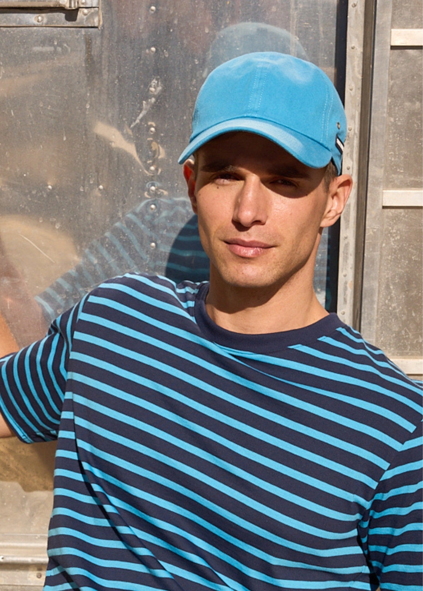 Saint James CASQUETTE Cotton Cap (CAPRI BLUE)