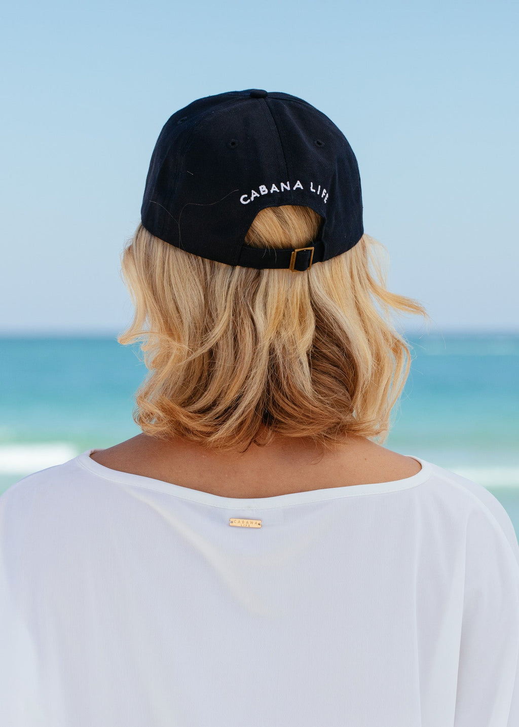 Cabana Life Baseball Hat, Navy