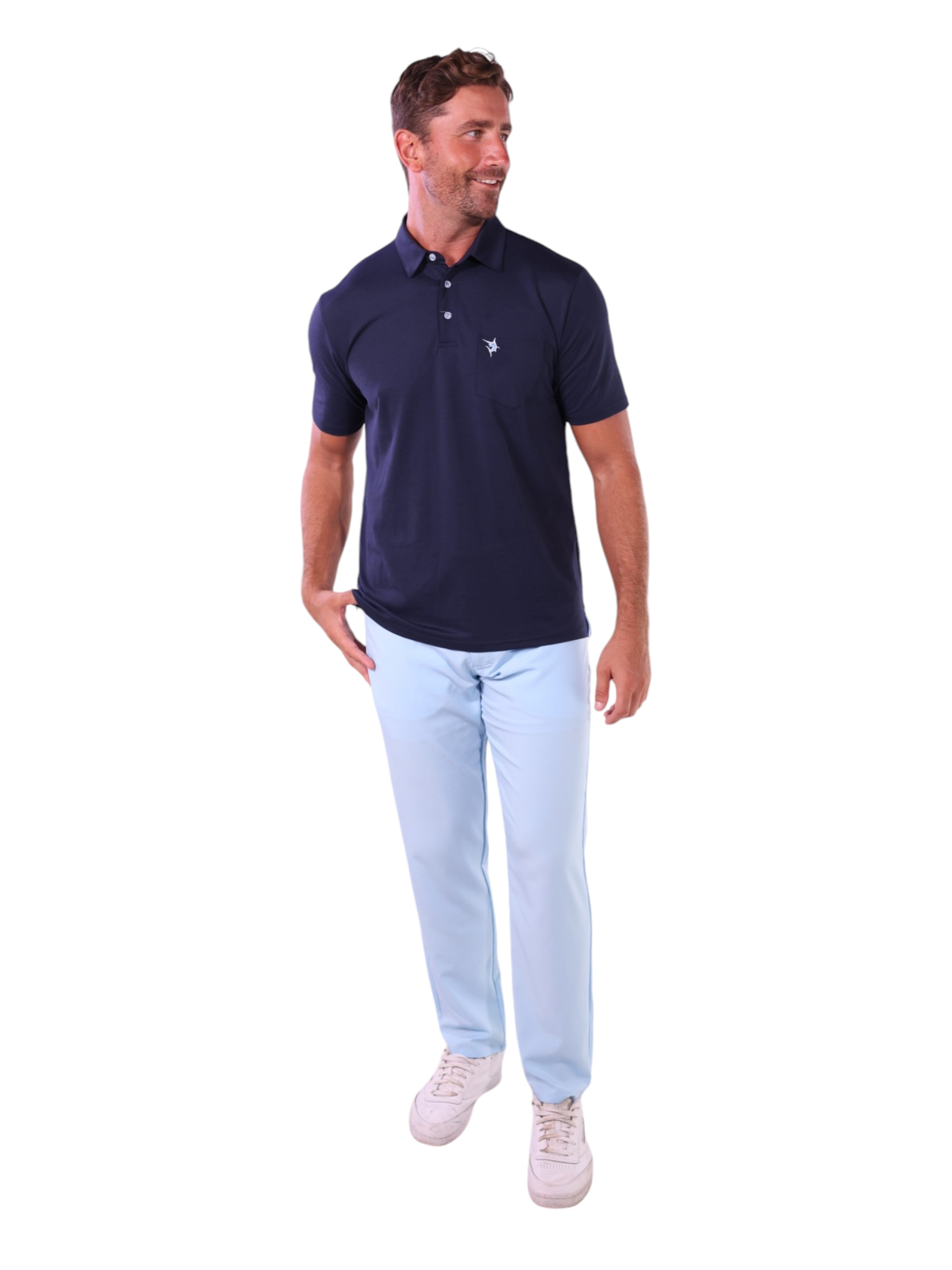 White Water Charleston Polo, Navy