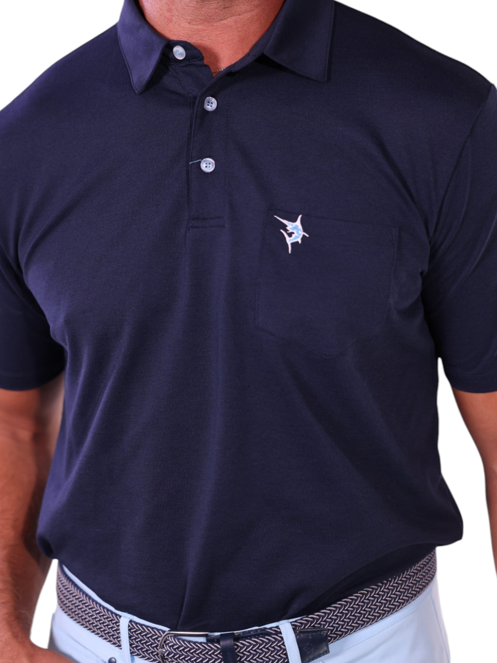 White Water Charleston Polo, Navy