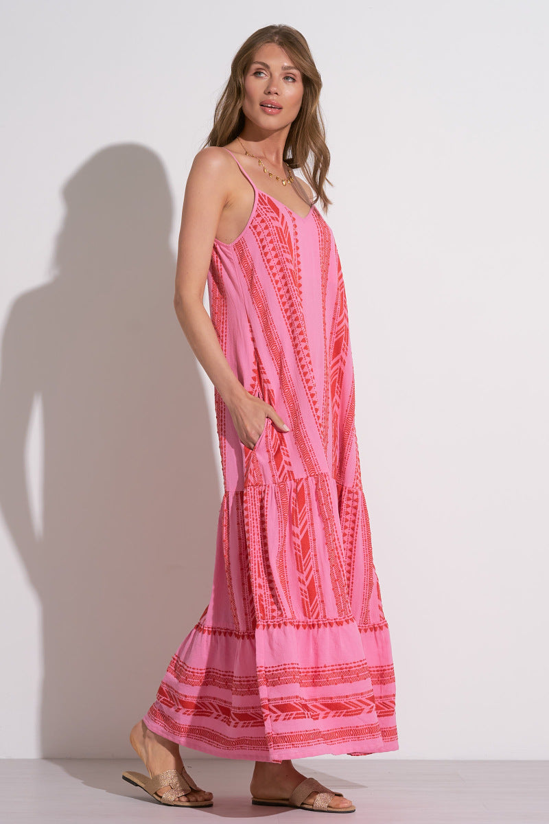 Tulum Maxi Red Two Tone