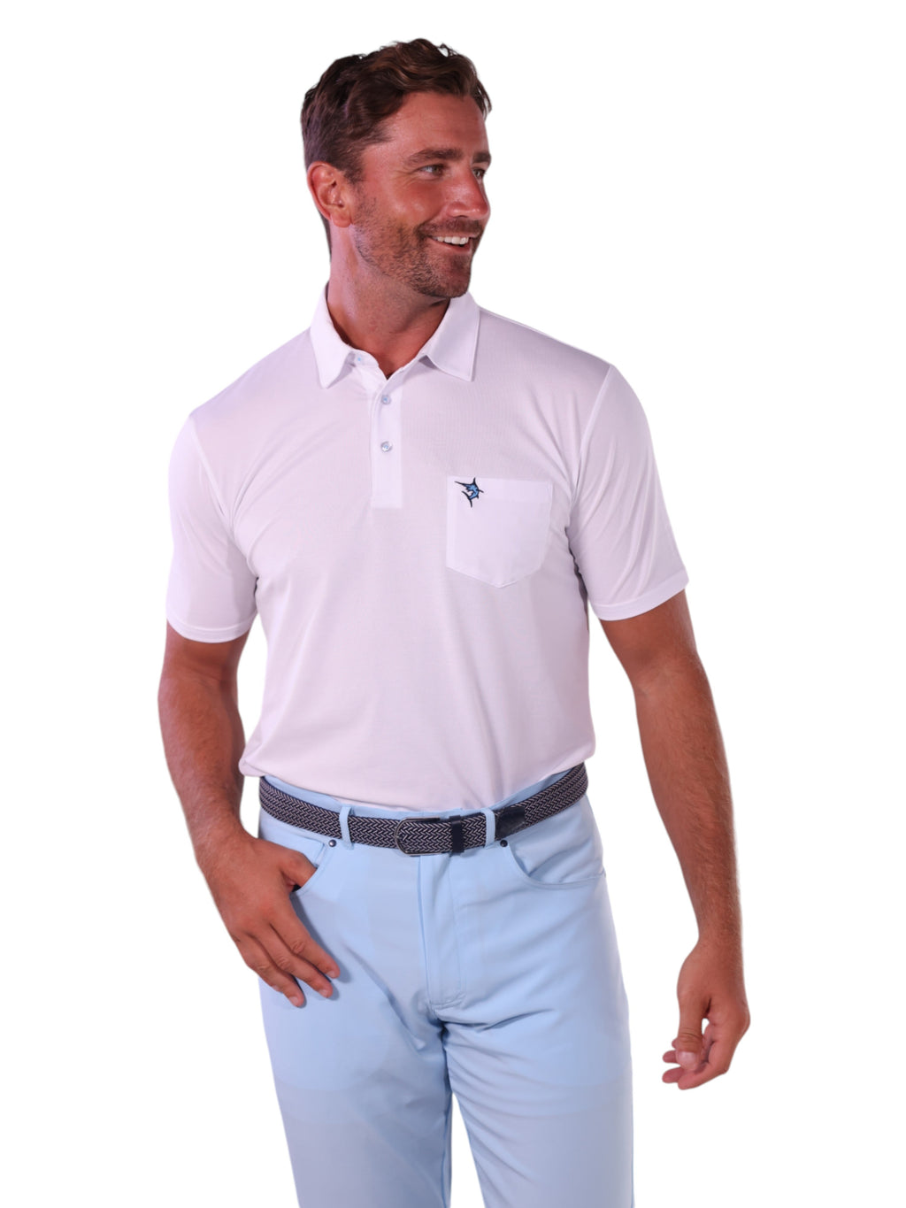 White Water Charleston Polo, White