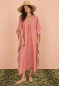 Calypso St Barth Kerala Linen Kaftan