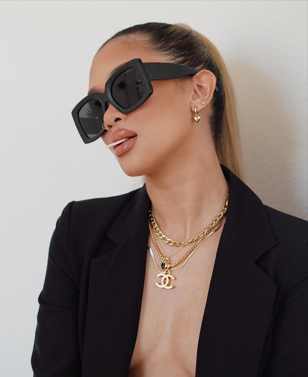 Sustainable Bardot - Black Prescription