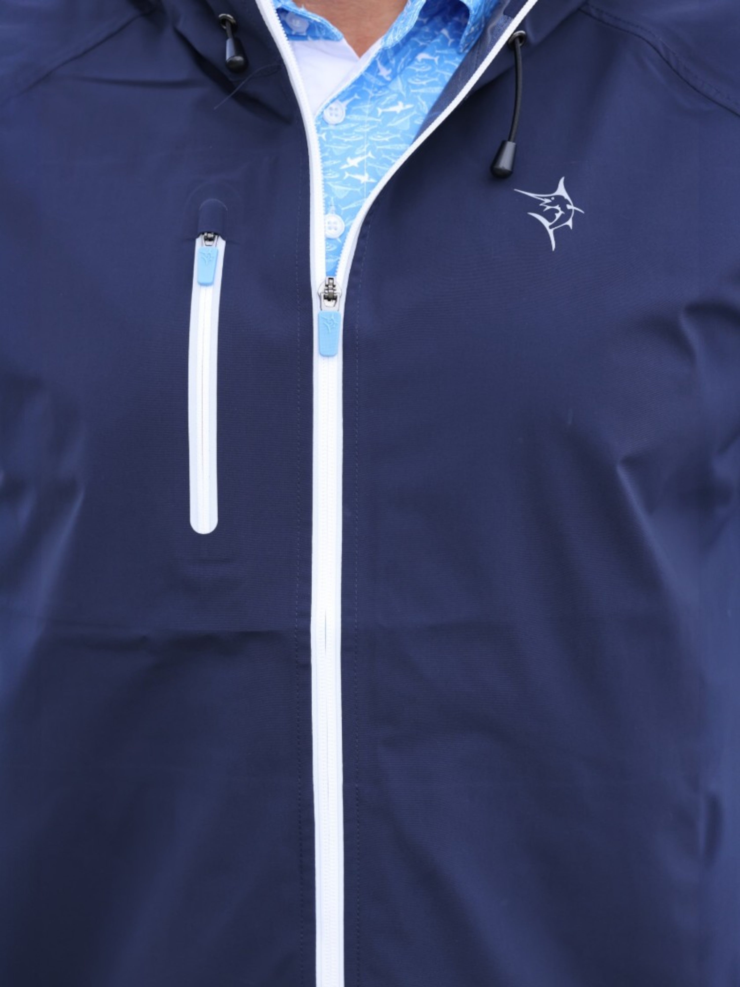 White Water Grand Banks Waterproof Jacket, Blue