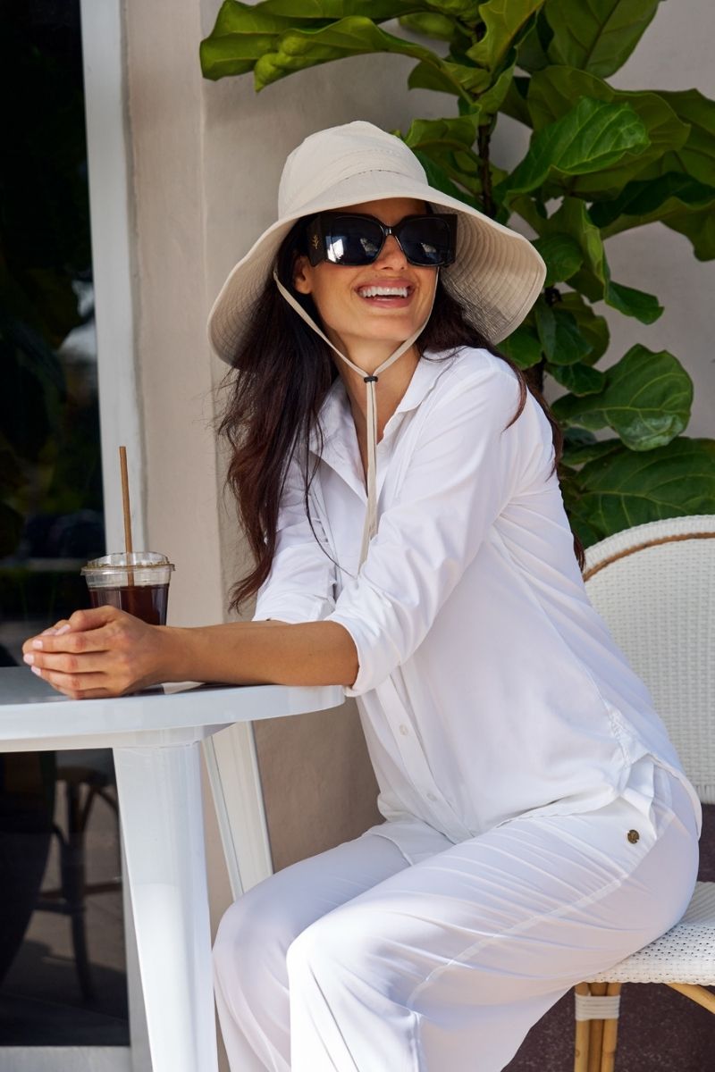 Cyd | Travel Hat | Sand