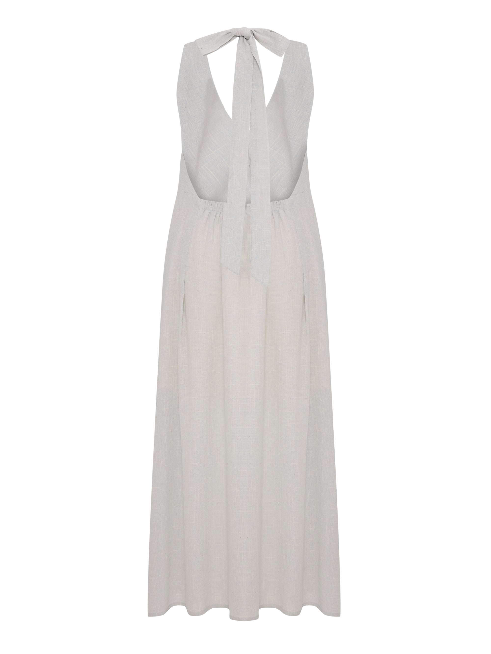 The Handloom Sahara Sun Maxi Dress Baby Blue