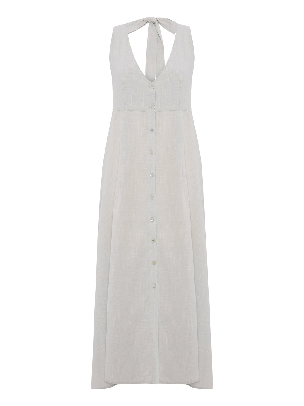 The Handloom Sahara Sun Maxi Dress Baby Blue
