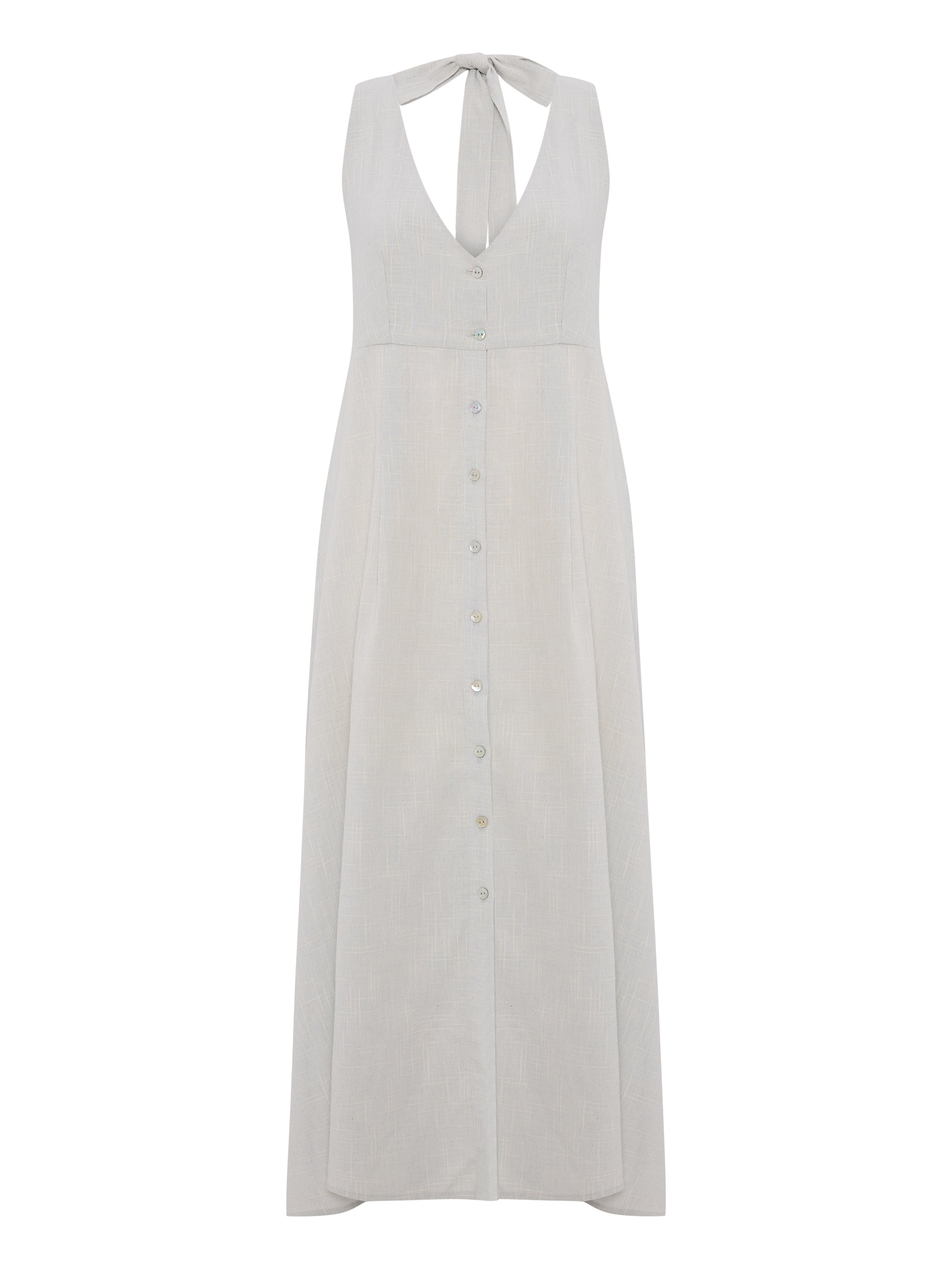 The Handloom Sahara Sun Maxi Dress Baby Blue