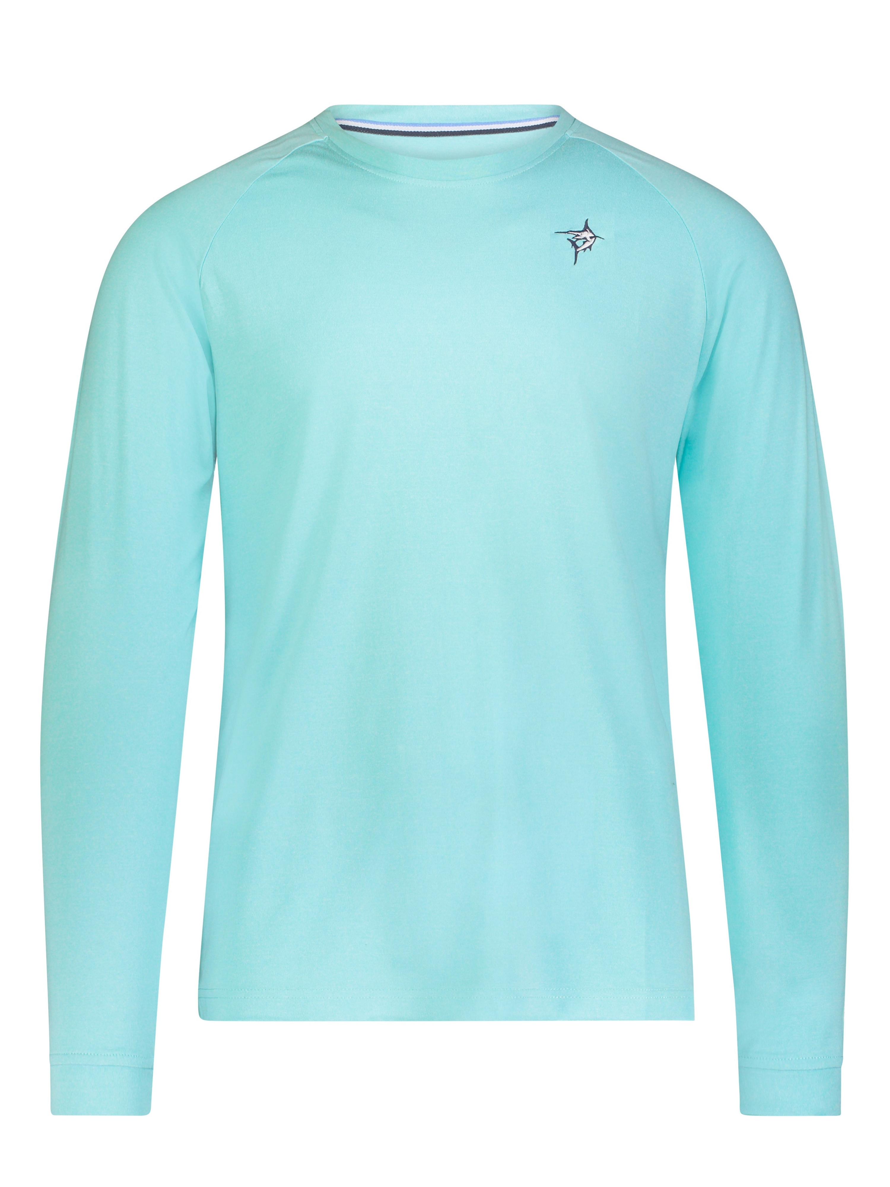 White Water Dockside Performance Long Sleeve, Aqua
