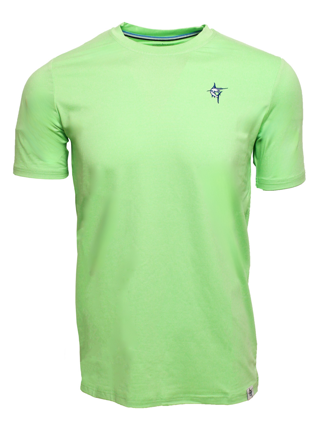 White Water Dockside Performance Tee, Green