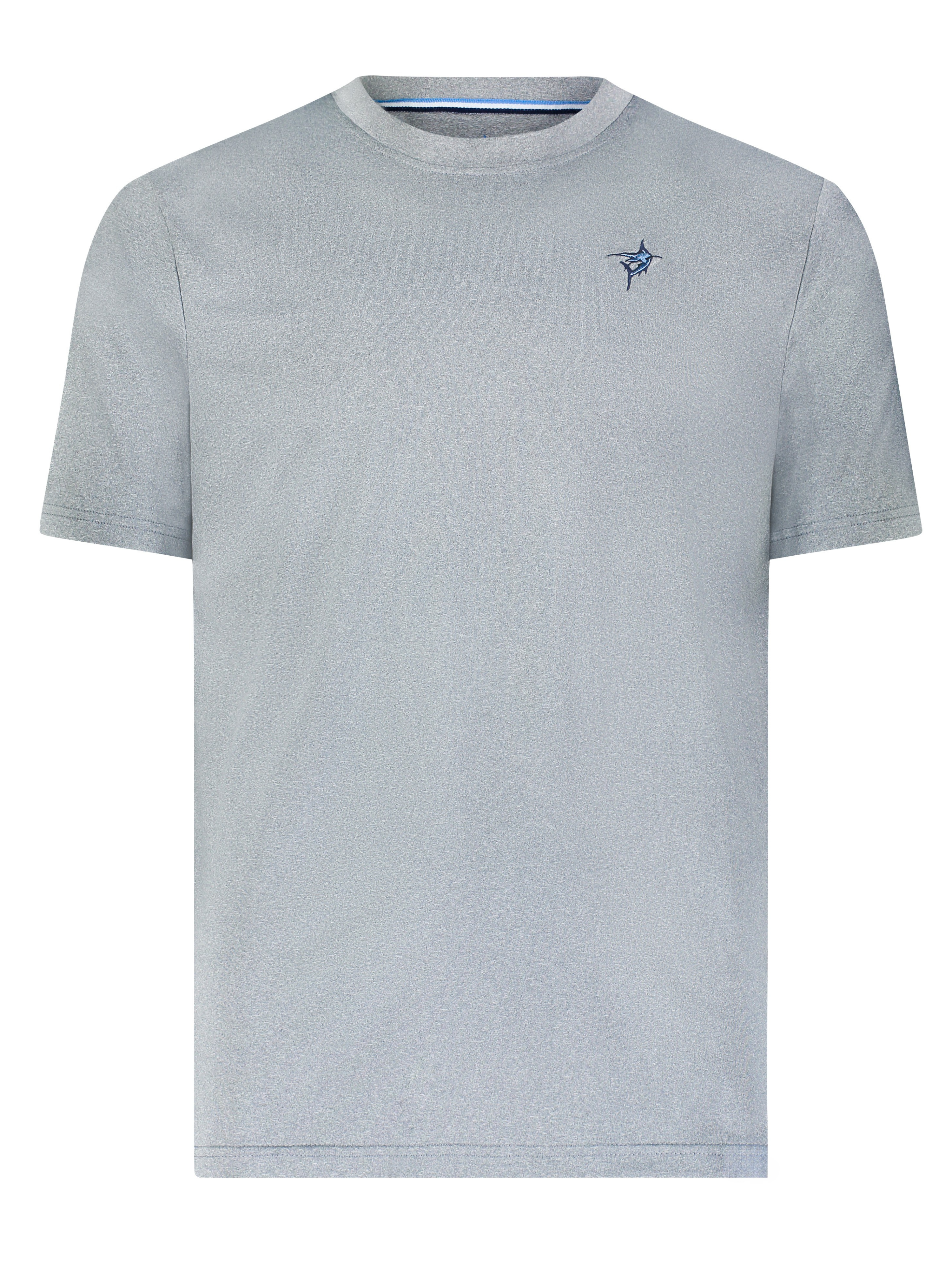 White Water Dockside Performance Tee, Grey