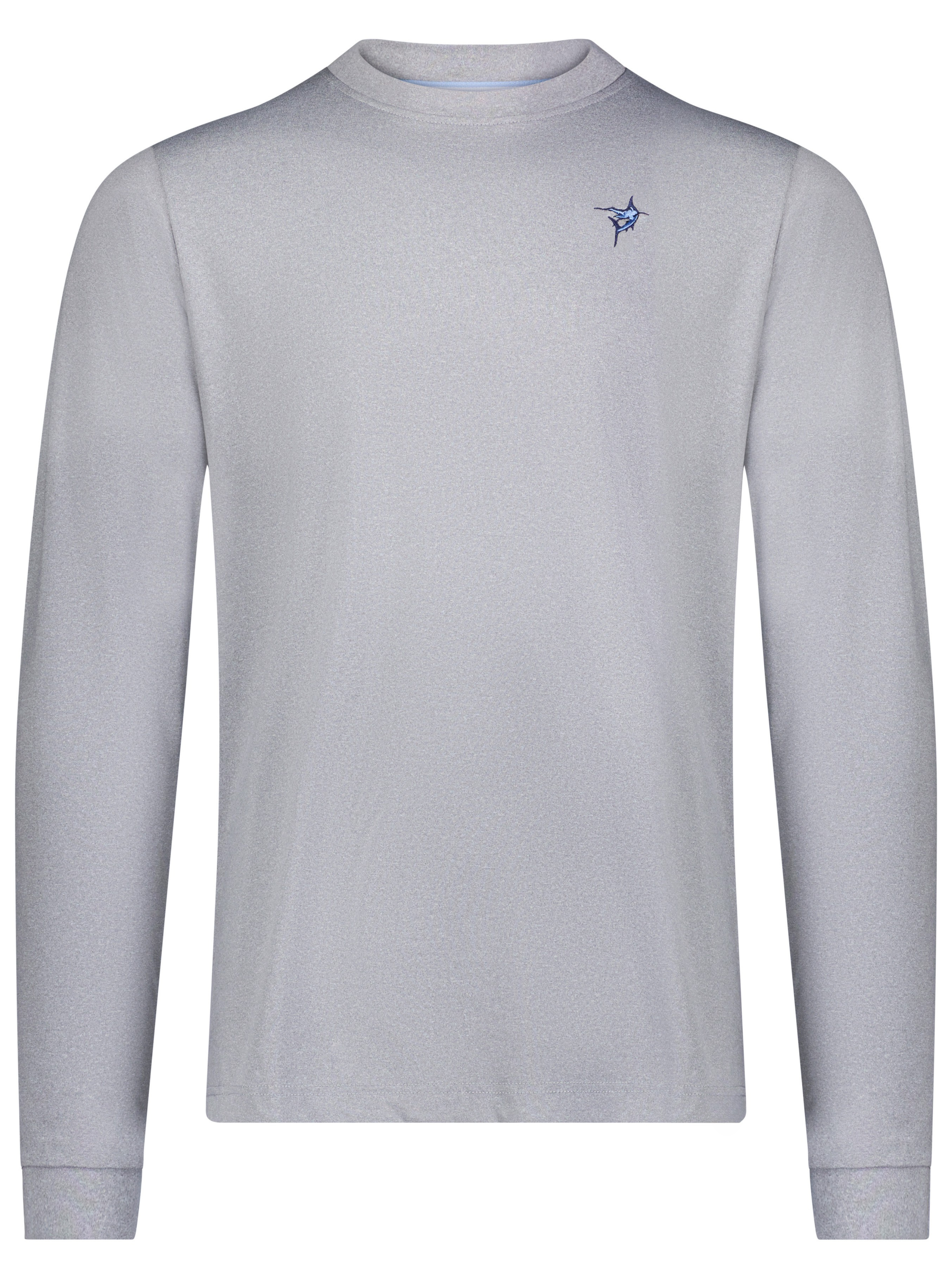 White Water Dockside Performance Long Sleeve, Light Blue