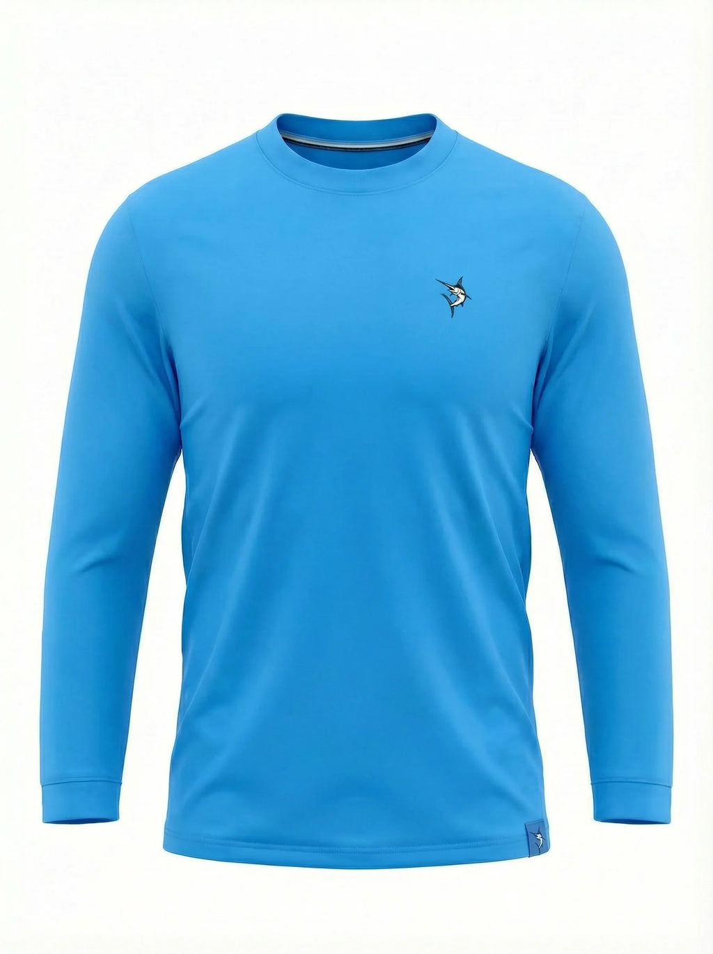 White Water Dockside Performance Long Sleeve, Light Blue