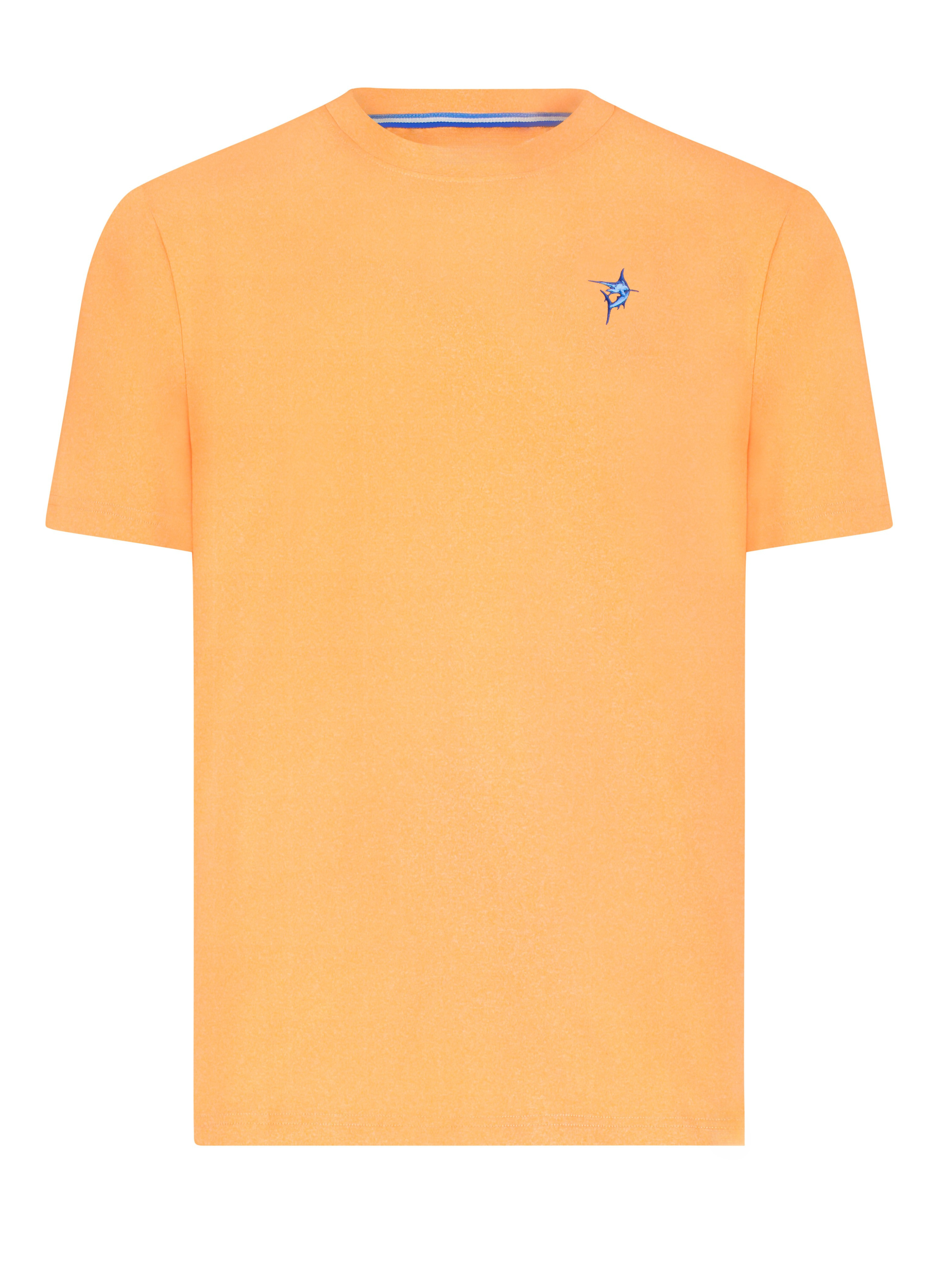 White Water Dockside Performance Tee, Orange