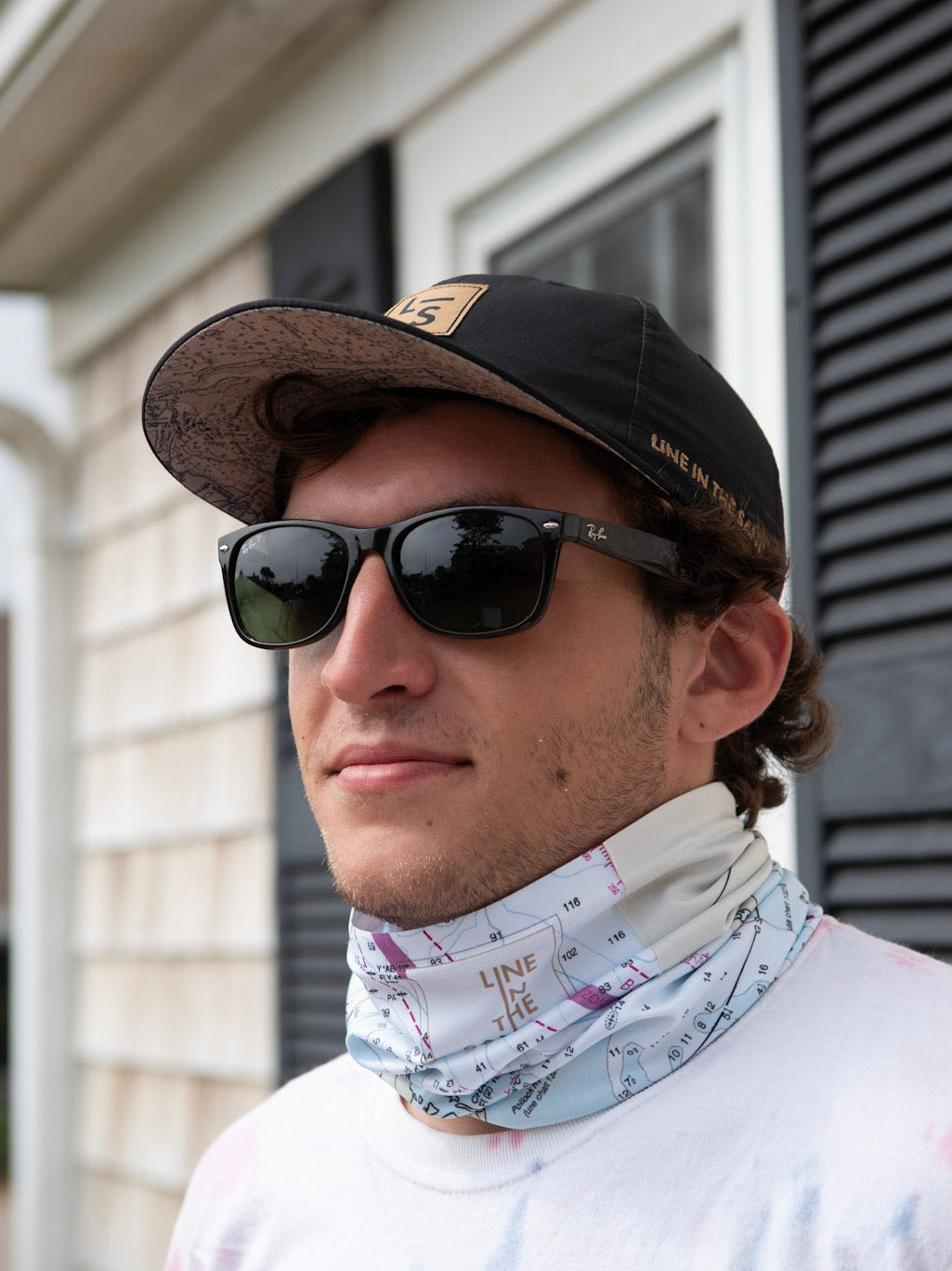 Line In The Sand Nautical Chart Solar Gaiter