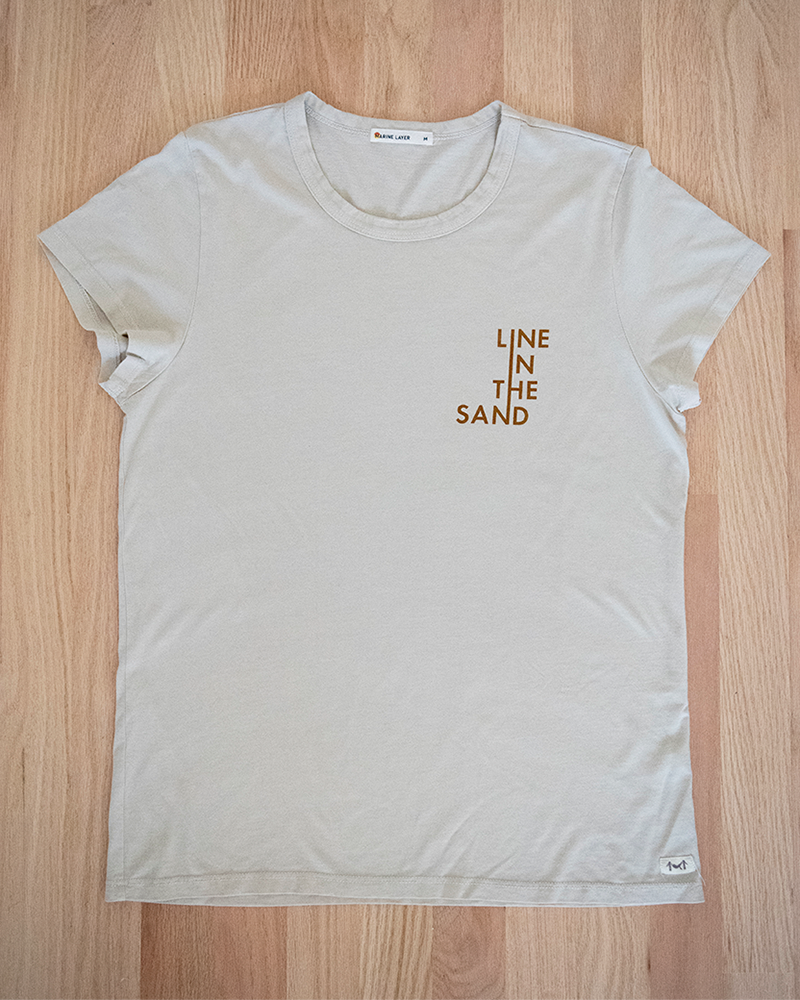 Line In The Sand Whale Love Tee