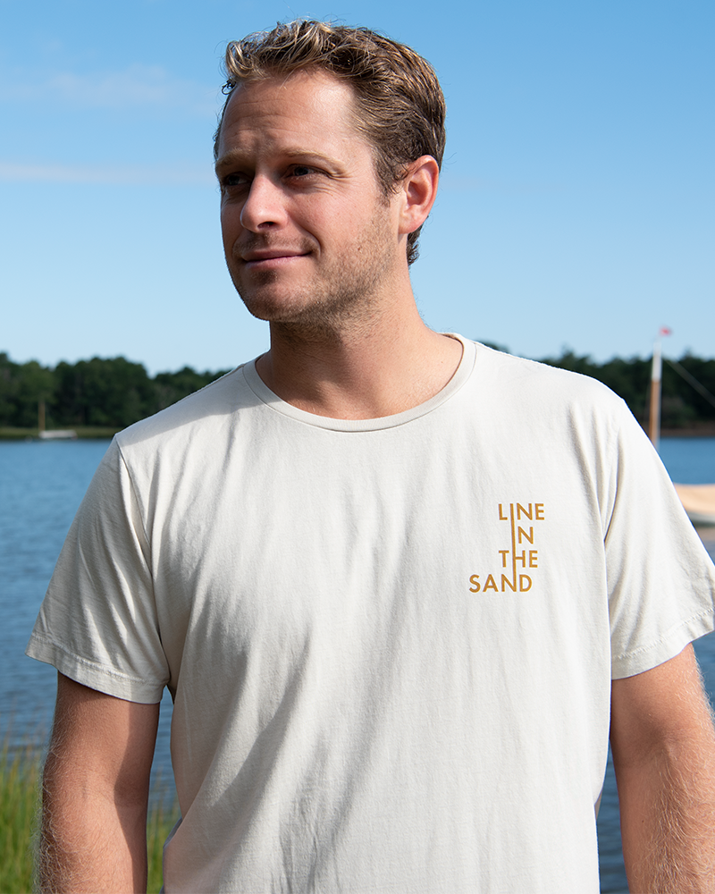 Line In The Sand Unisex Whale Love Tee