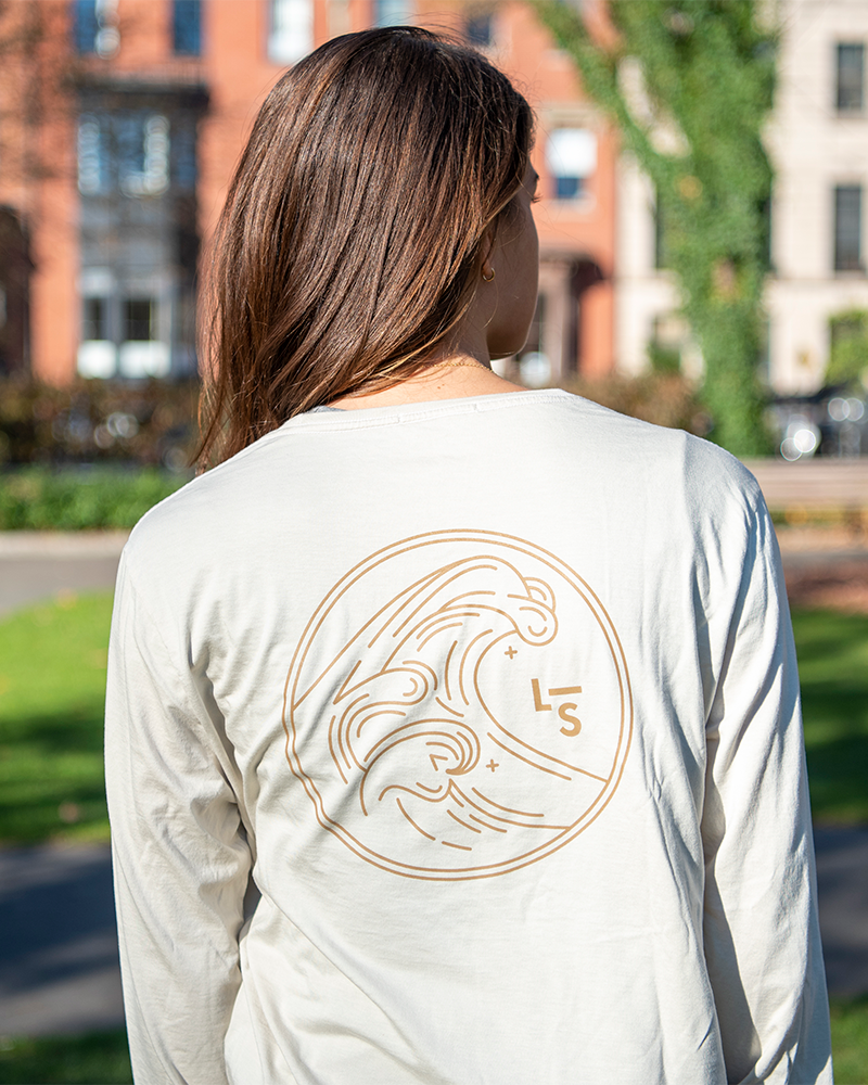 Line In The Sand Unisex Wave Longsleeve