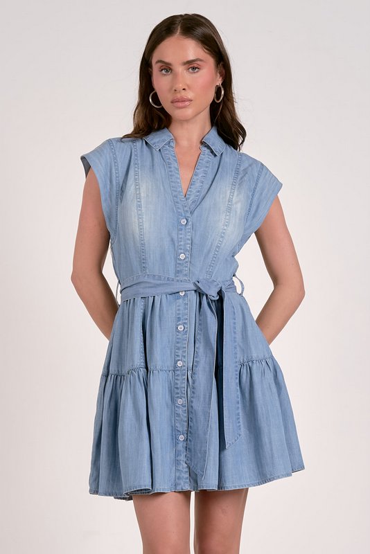 Julia Dress Blue