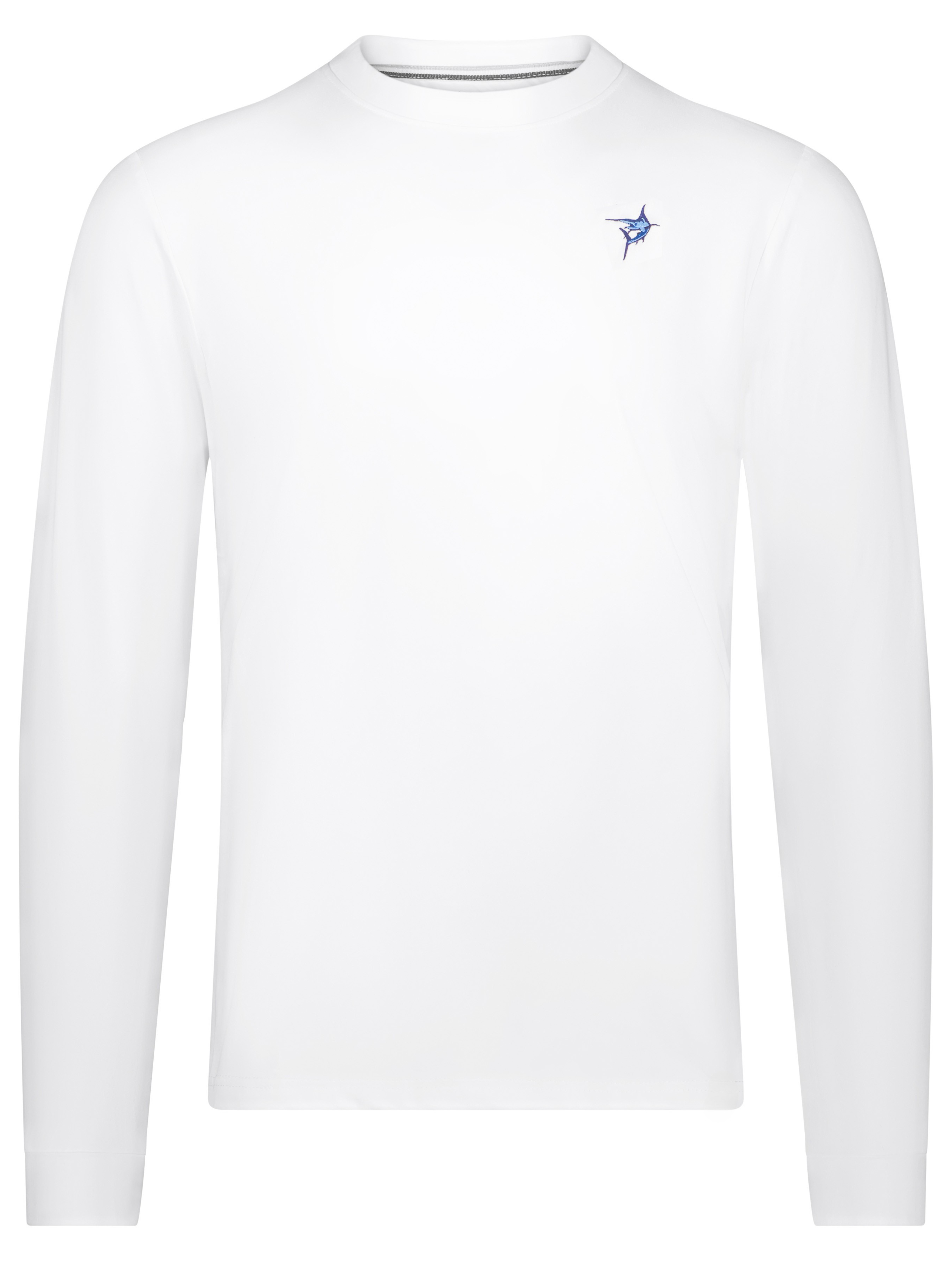 White Water Dockside Performance Long Sleeve, White