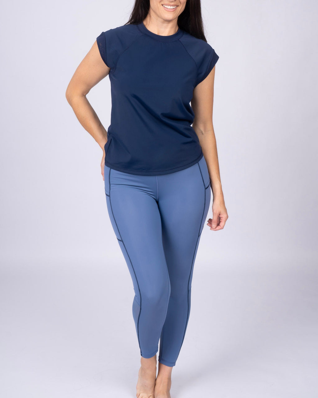 Line In The Sand Dive In Swim Leggings