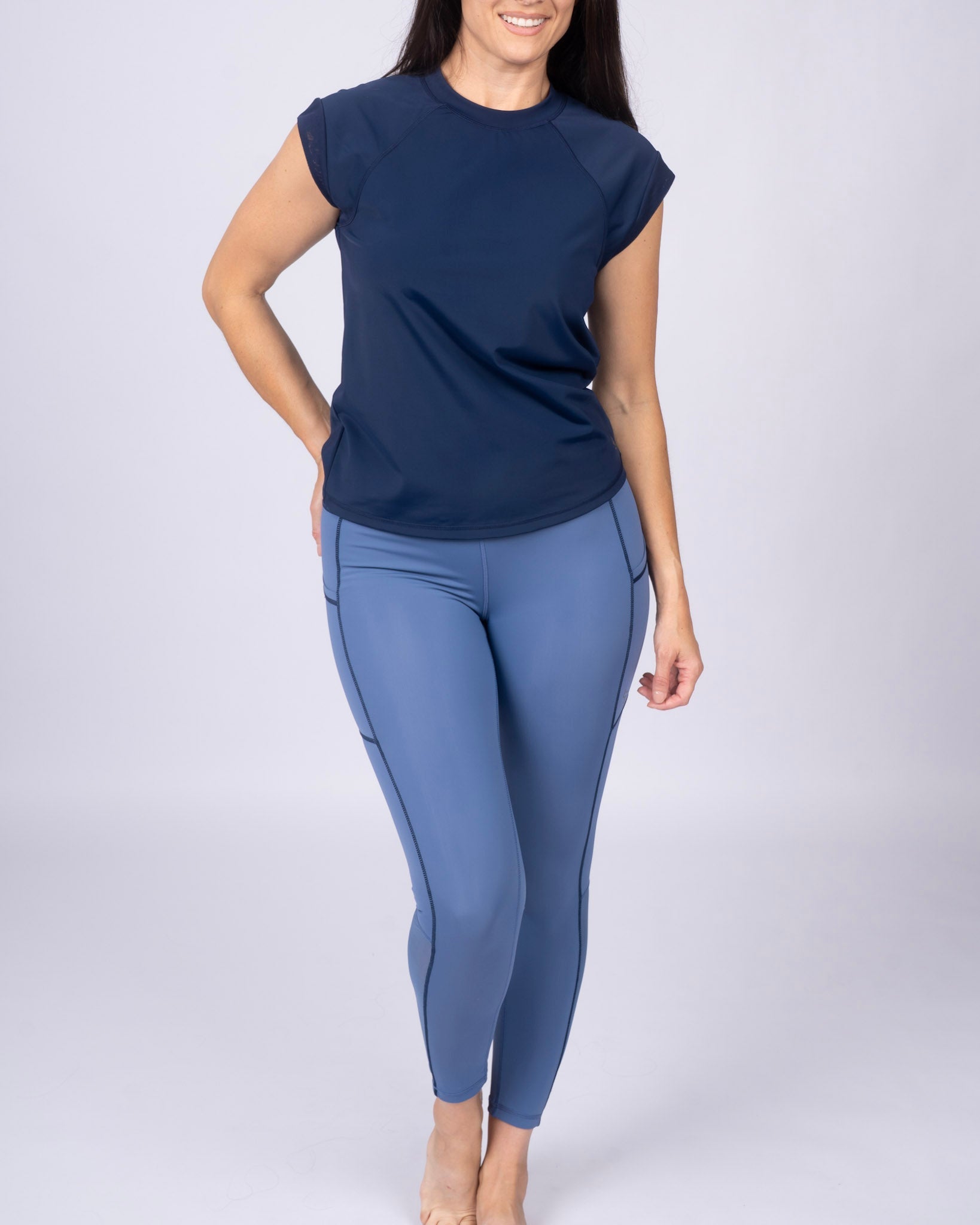 Line In The Sand Dive In Swim Leggings